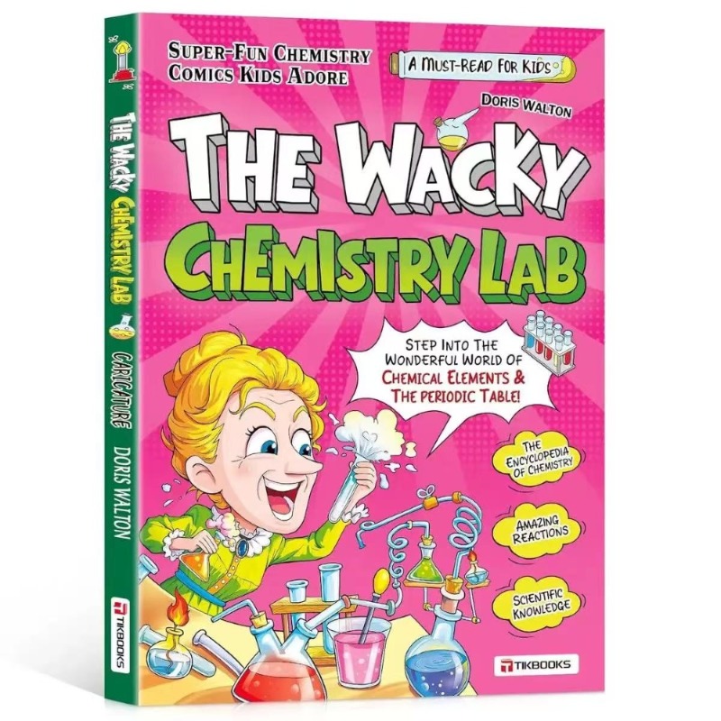 Kids Education Book - The Wacky Chemistry Lab Kids Comic