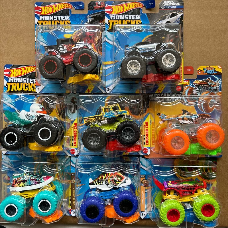 Hot Wheels Car Monster Trucks - 2026hot Genuine Hot Wheels Monster Trucks