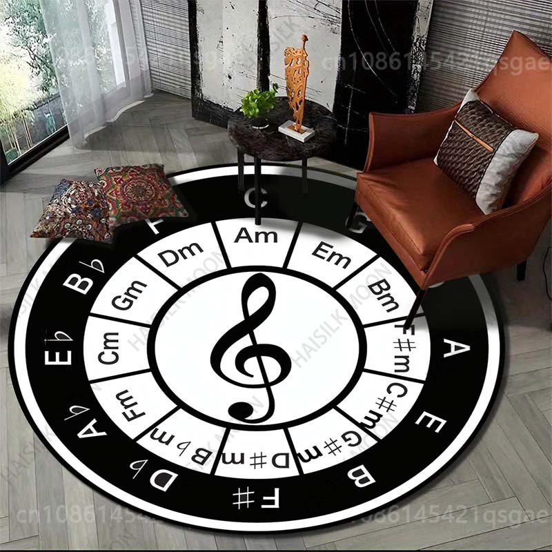 Multiplication Table Mat - Multiple sizes Circle of Fifths Diagram