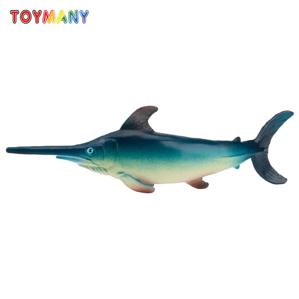 Kids Educational Gadget - Toymany Realistic Swordfish Ocean Animals Model