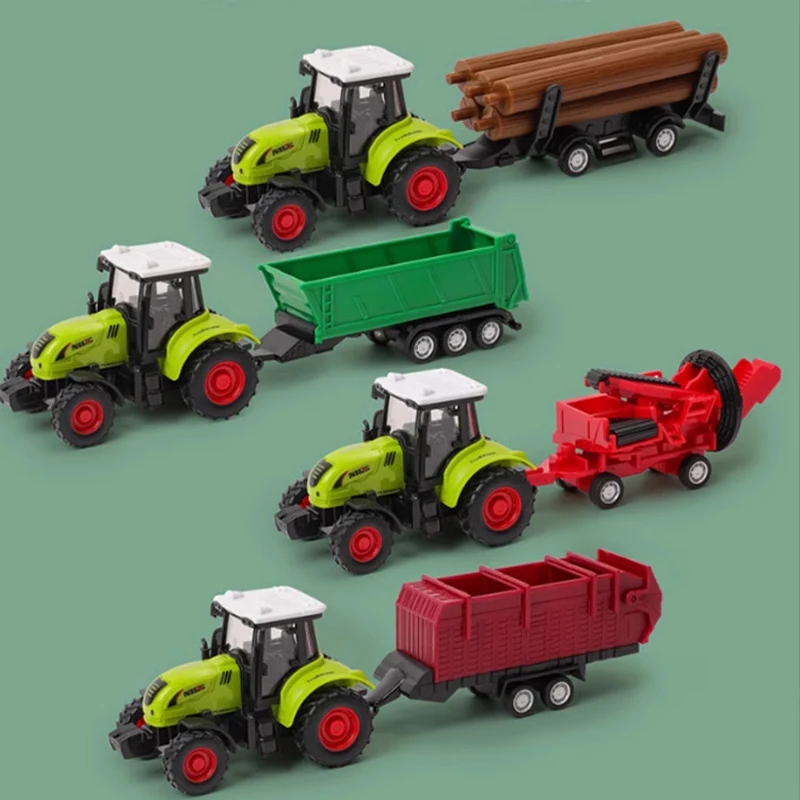 Kids Educational Gadget - Tractor Inertia Car Farm Tractor Truck