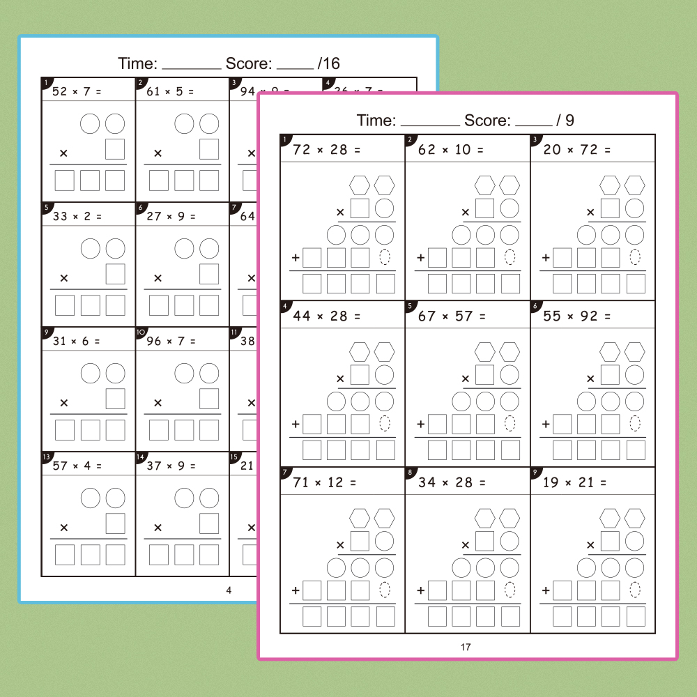 2 Digit Multiplication & Long  - đánh giá và giá Sight Word Game