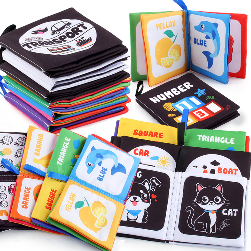 Baby Cloth Book for Newborns 0 - đánh giá và giá Kids Education Book