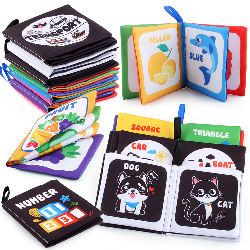 Baby Cloth Book for Newborns 0 - đánh giá và giá Kids Education Book
