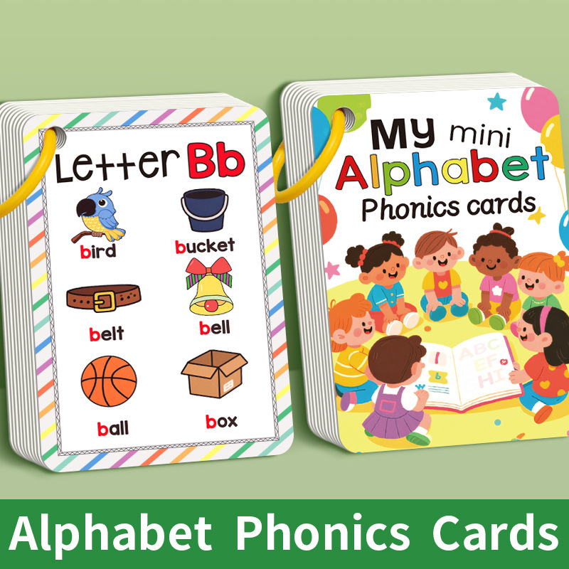 156 Words A-Z Learning Cards w - đánh giá và giá Flash Card Alphabet