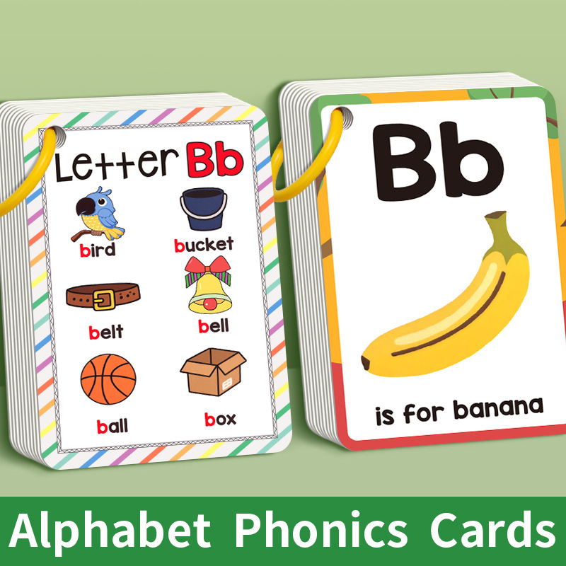 156 Words A-Z Learning Cards w - đánh giá và giá Flash Card Alphabet