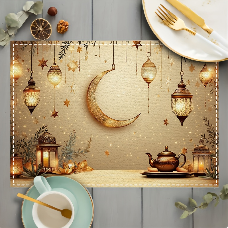 4PC Ramadan Lantern Moon Stars - đánh giá và giá Multiplication Table Mat