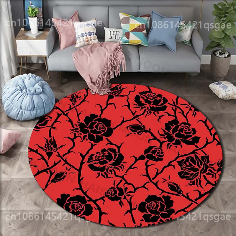 Multiple size Black roses on r - đánh giá và giá Multiplication Table Mat