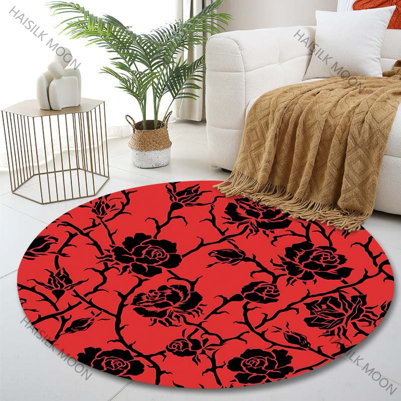 Multiple size Black roses on r - đánh giá và giá Multiplication Table Mat