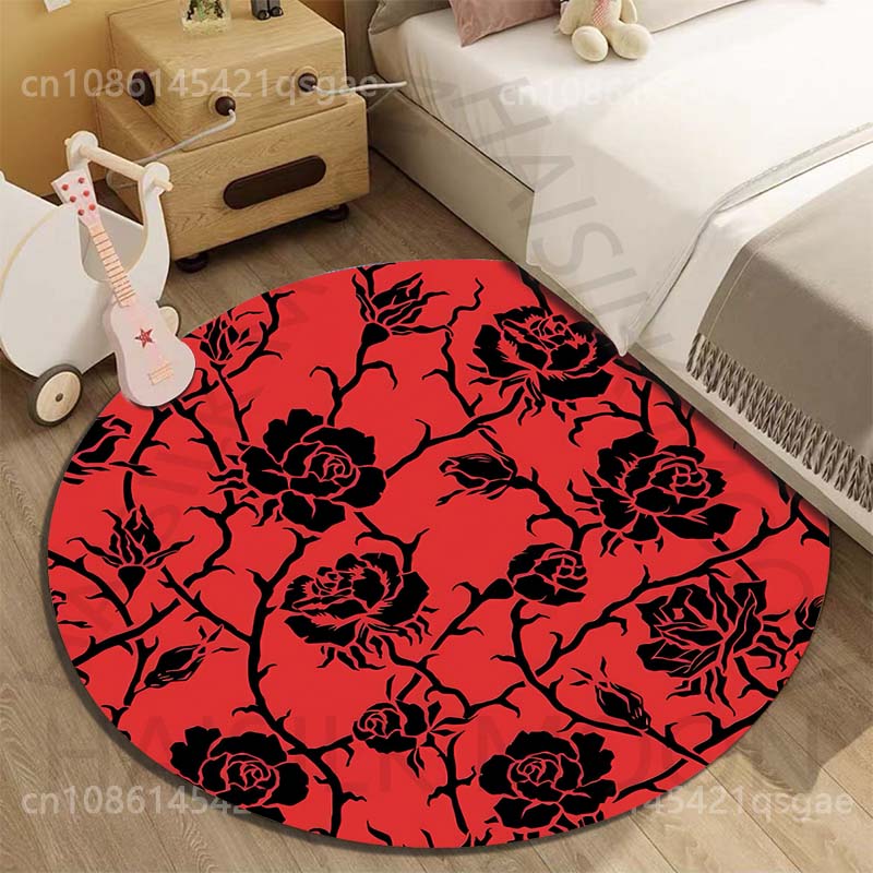 Multiple size Black roses on r - đánh giá và giá Multiplication Table Mat