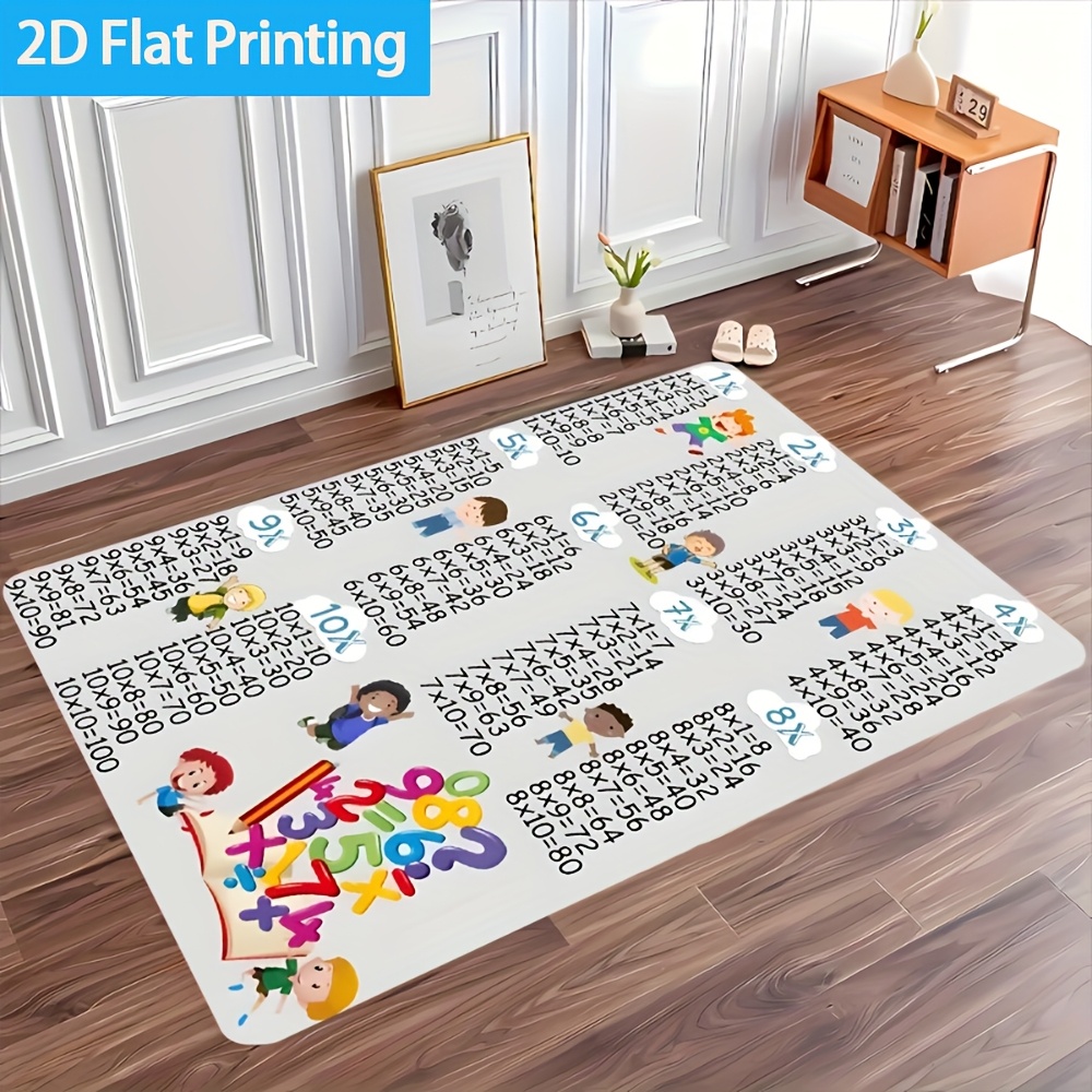 1pc Colorful‑Multiplication‑Ta - đánh giá và giá Multiplication Table Mat