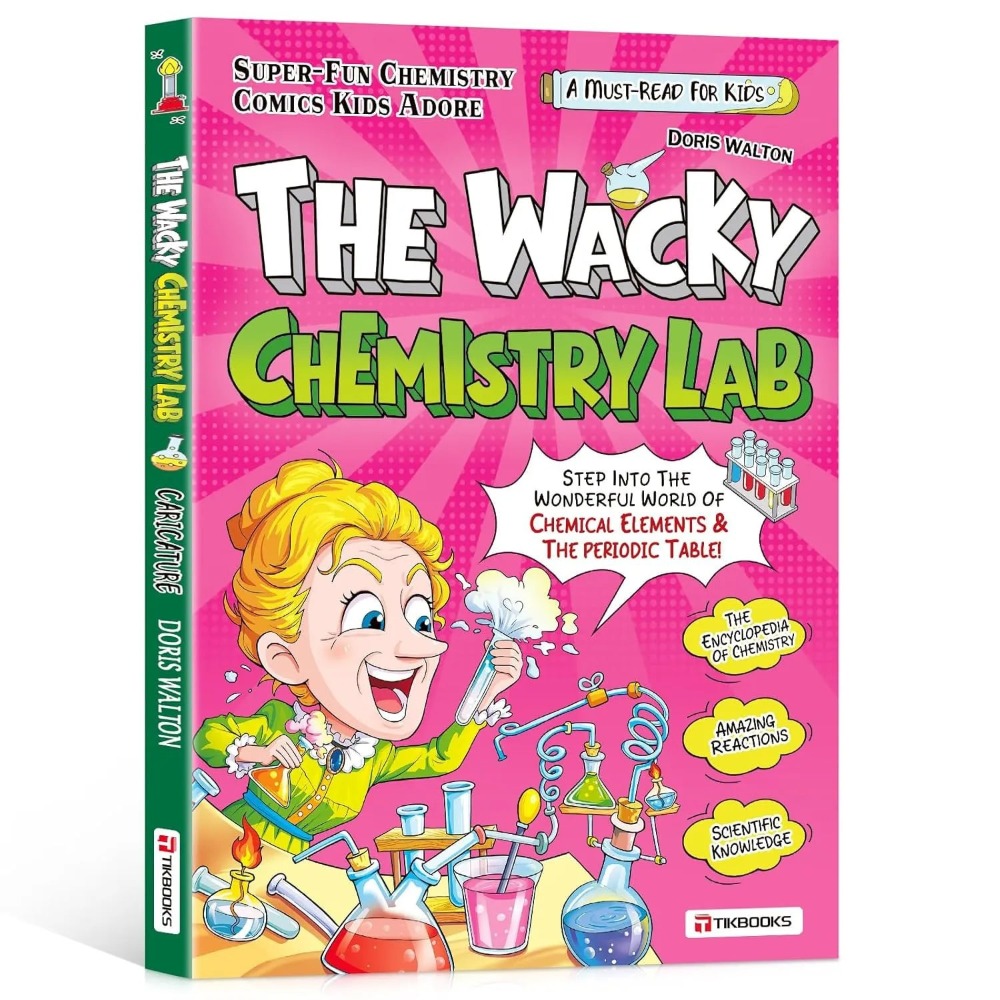 `The Wacky Chemistry Lab Engli - đánh giá và giá Kids Education Book