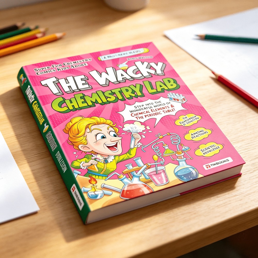 `The Wacky Chemistry Lab Engli - đánh giá và giá Kids Education Book