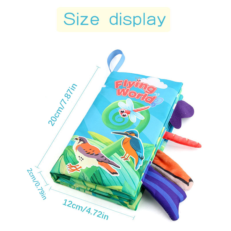 New Baby Cloth Books Visual an - đánh giá và giá Kids Education Book