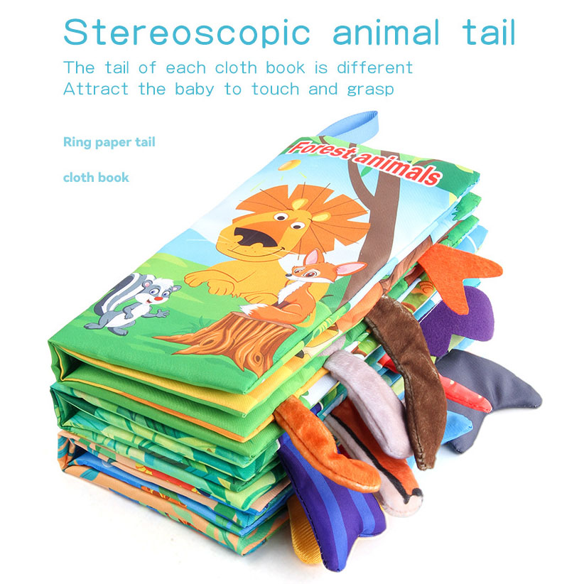 New Baby Cloth Books Visual an - đánh giá và giá Kids Education Book