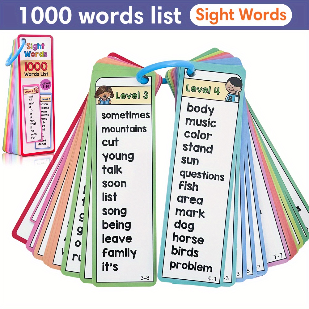 1000 Sight Words Flash Cards f - đánh giá và giá Sight Word Game