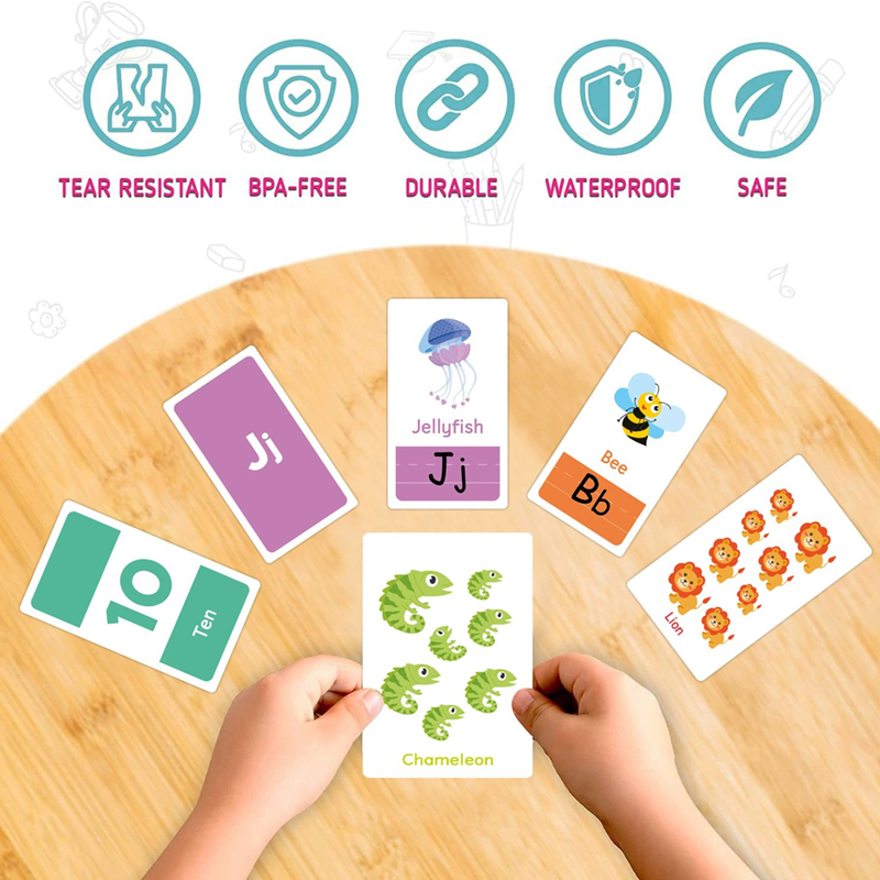 58PCS Flash Cards 26 Alphabet  - đánh giá và giá Flash Card Alphabet