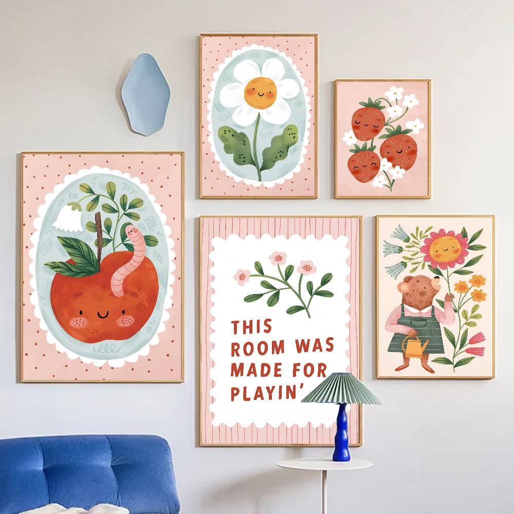 Floral Alphabet Education Kid  - đánh giá và giá Kids Education Wallpaper