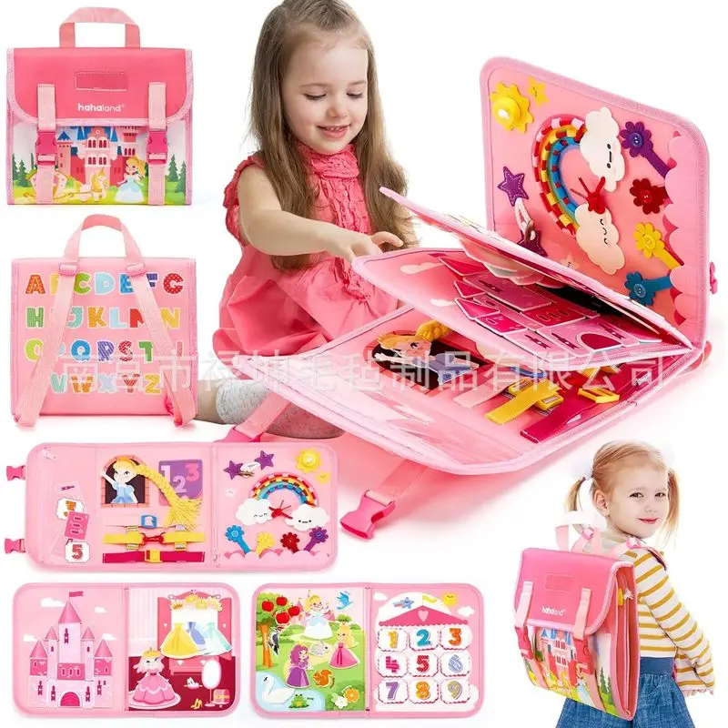 Princess Montessori Felt Busy  - đánh giá và giá Kids Education Book