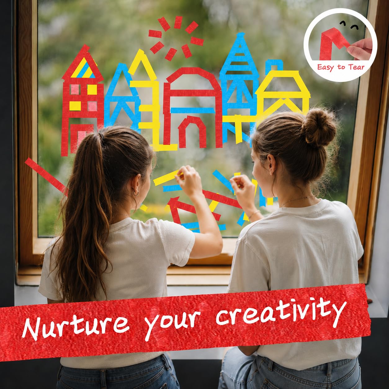 7 Colors Masking Tape, Residue - đánh giá và giá Kids Education Wallpaper