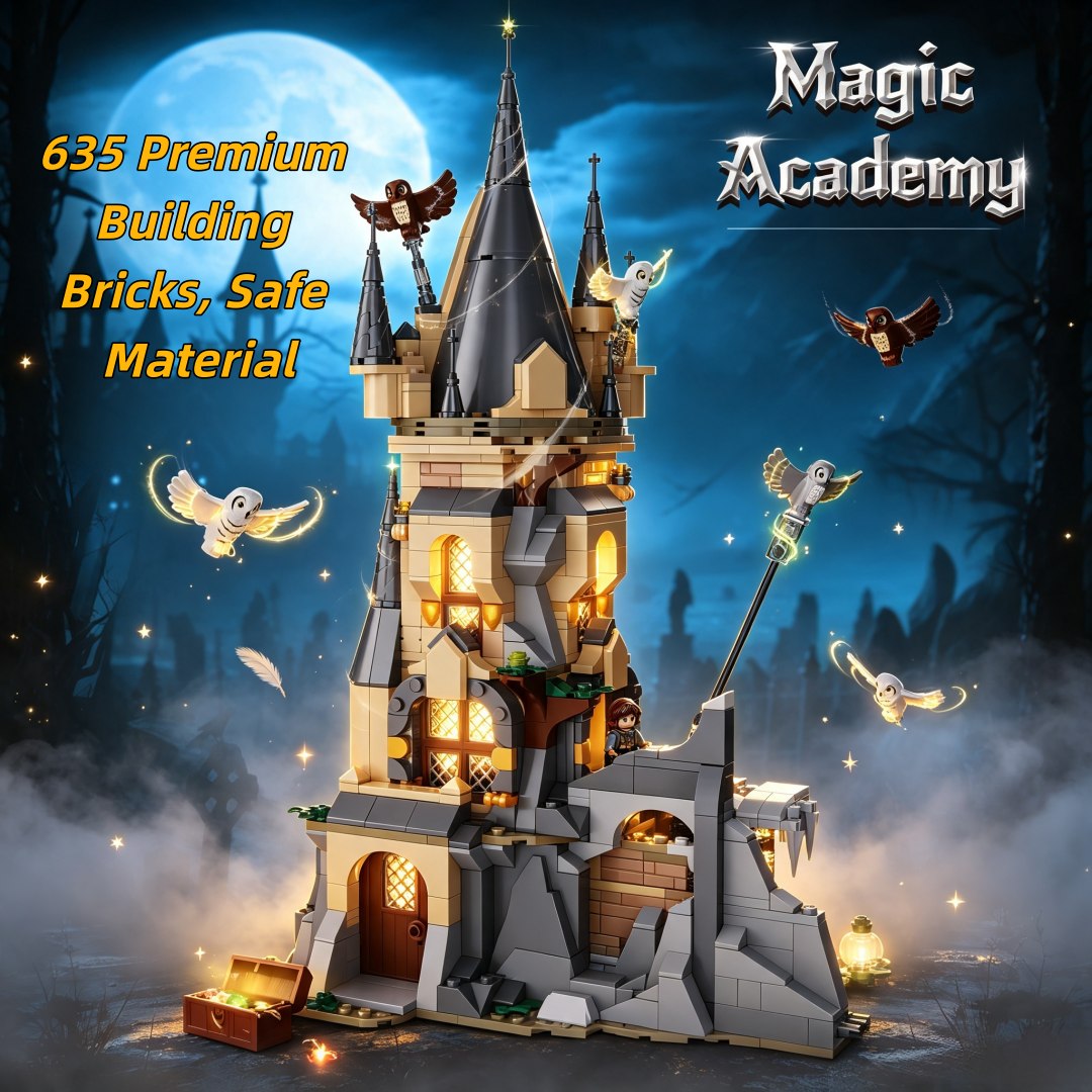 Magic Academy Castle Building  - đánh giá và giá Kids Education Academy